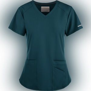 Blue Skechers Women’s Scrub Top Size Small